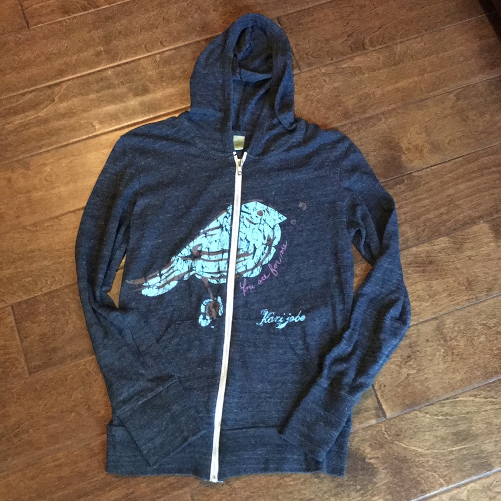 Cool EUC Alternative Earth Graphic Hoodie, S